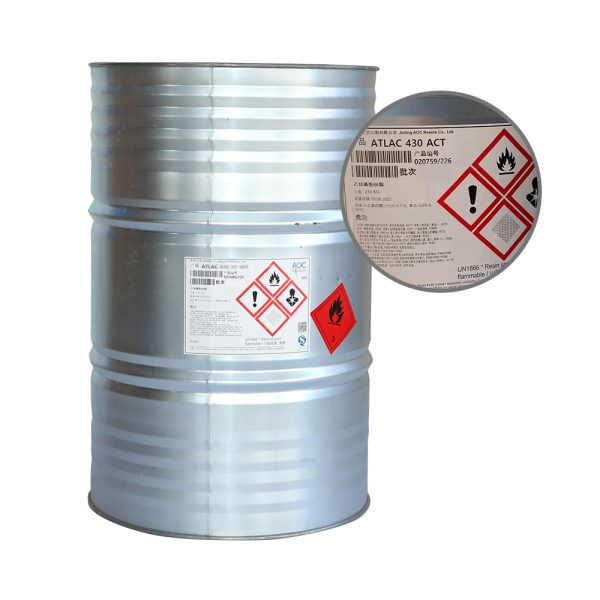 Atlac ® 430 ACT Standard epoxy vinyl ester  resin for hand lay-up and  spray process - Image 2