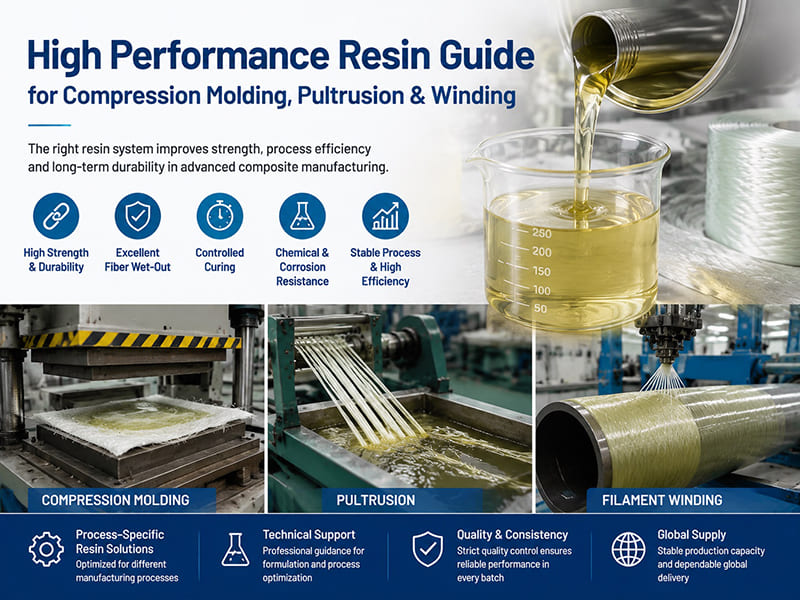 High Performance Resin Guide for Compression Molding, Pultrusion & Winding 1 High Performance Resin Guide for Compression Molding Pultrusion Winding 1