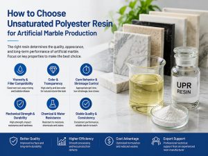 Home 6 How to Choose Unsaturated Polyester Resin for Artificial Marble Production